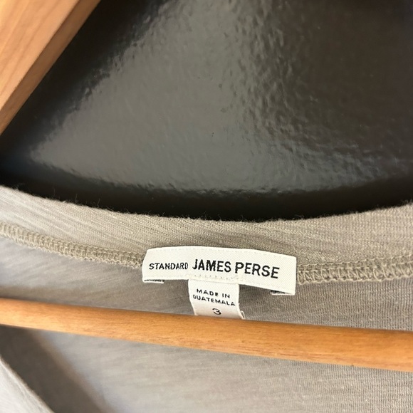 James Perse Sz.3 Tan Short Sleeve T-Shirt please see measurement pics for colour - Picture 8 of 12